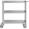 Amgood Utility Cart, Stainless Steel, 3 Shelves Shelves, 28" L, 18" W CART-TUC-1828-Z - alternate 5